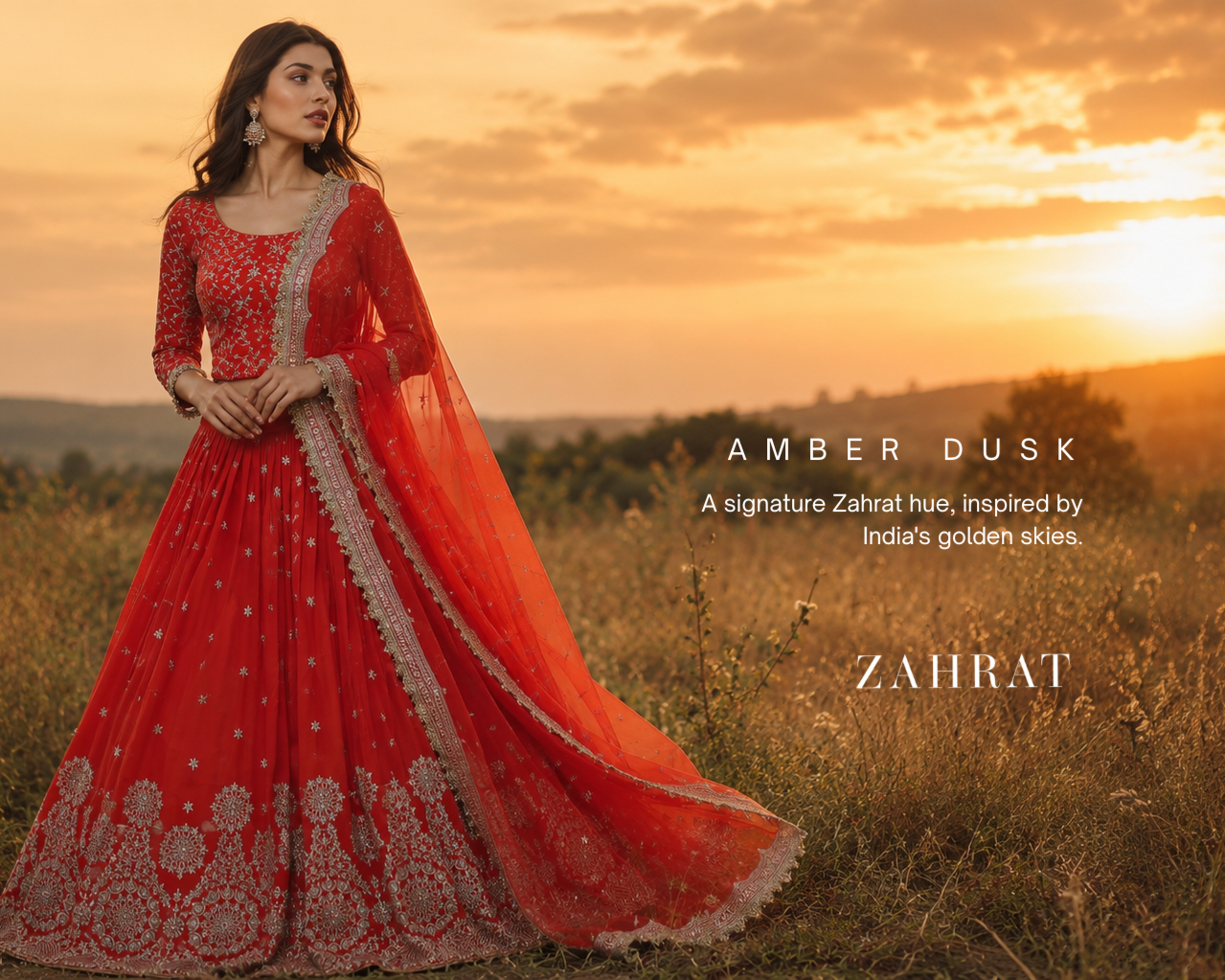Amber Dusk: The Story Behind Zahrat's Signature Hue